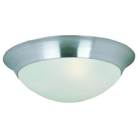Maxim Essentials 2-Light Flush Mount 5851FTSN